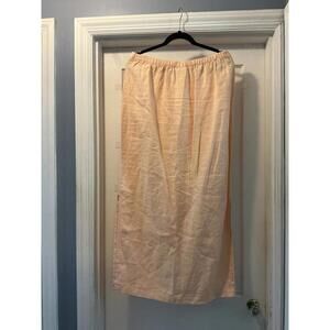 Eileen Fisher EUC 100% Linen 2 M / L (Medium Large) Skirt Top (top also Avbl)